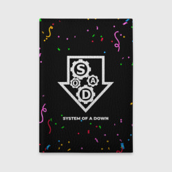Обложка для автодокументов System of a Down конфети