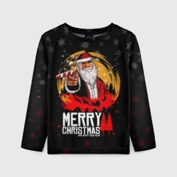 Детский лонгслив 3D Новый год read dead redemption