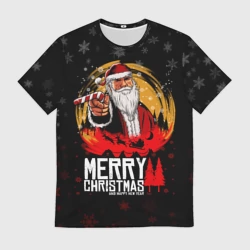 Мужская футболка 3D Новый год read dead redemption