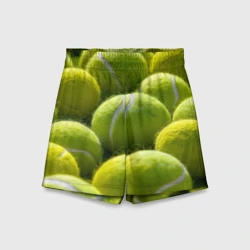 Детские спортивные шорты 3D Теннисные мячи