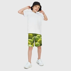 Детские спортивные шорты 3D Теннисные мячи - фото 2