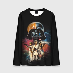 Мужской лонгслив 3D Звездные войны 