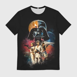 Мужская футболка 3D Звездные войны 