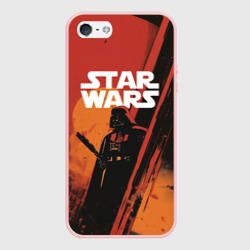 Чехол для iPhone 5/5S матовый Darth Vader - Star Wars