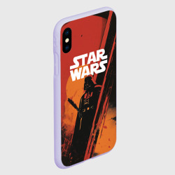 Чехол для iPhone XS Max матовый Darth Vader - Star Wars - фото 2