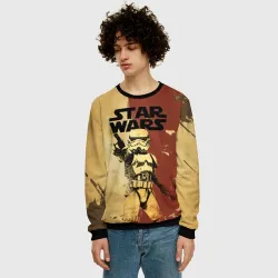 Мужской свитшот 3D Звездные войны - клон - фото 2