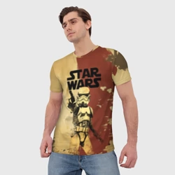 Мужская футболка 3D Звездные войны - клон - фото 2