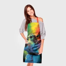 Фартук 3D Крутой Йода - Звездные войны  - фото 2