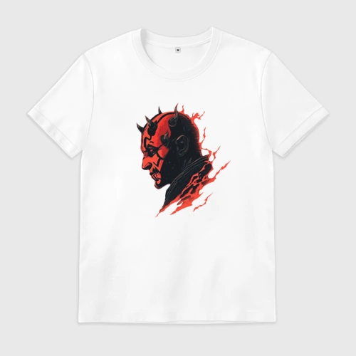 Мужская футболка хлопок Darth Maul - Star Wars