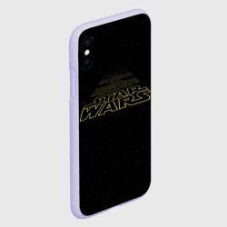 Чехол для iPhone XS Max матовый Star Wars - вступительные титры - фото 2
