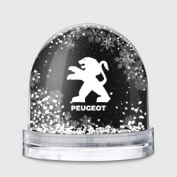 Игрушка Снежный шар Снежный Peugeot