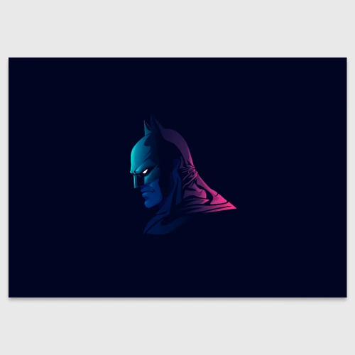 Поздравительная открытка Batman gradient