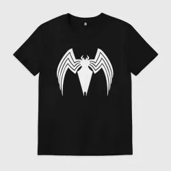 Мужская футболка хлопок Venom spider logo