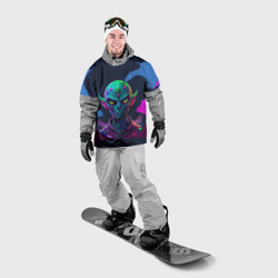 Накидка на куртку 3D Чужак с другой планеты - фото 2
