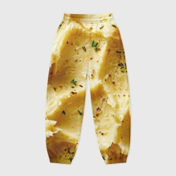 Женские джоггеры оверсайз 3D Пюрешка