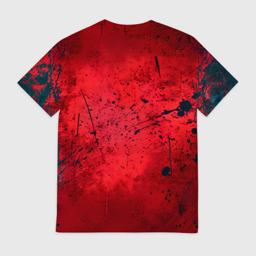 Мужская футболка 3D с принтом Душа героя: Человек-паук, вид сзади #1