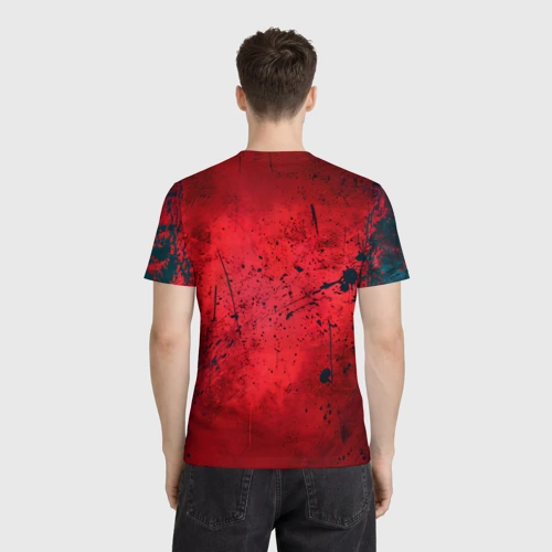 Мужская футболка 3D с принтом Душа героя: Человек-паук, вид сзади #2