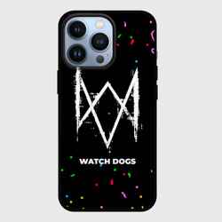 Чехол для iPhone 13 Pro Watch Dogs конфети