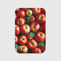 Картхолдер Magsafe магнитный Красные яблоки