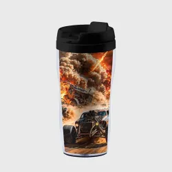 Термокружка-непроливайка Mad Max - explosion cars