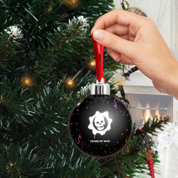 Ёлочный шар Gears of War конфети - фото 2