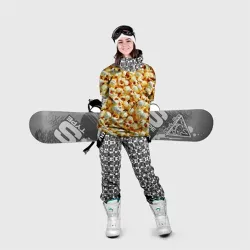 Накидка на куртку 3D Просто попкорн - фото 2