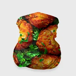 Бандана-труба 3D Котлеты