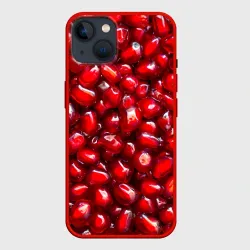Чехол для iPhone 14 Ядра гранат