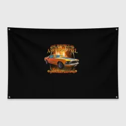 Флаг-баннер Автомобиль Ford Mustang