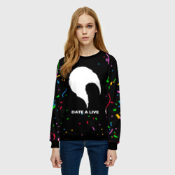 Женский свитшот 3D Date A Live конфети - фото 2