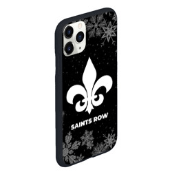 Чехол для iPhone 11 Pro Max матовый Снежный Saints Row - фото 2