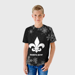 Детская футболка 3D Снежный Saints Row - фото 2