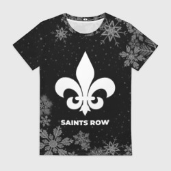 Женская футболка 3D Снежный Saints Row