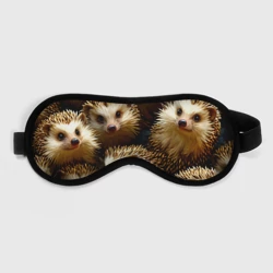 Маска для сна 3D Ежи