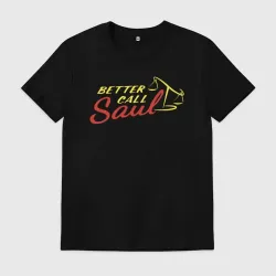 Мужская футболка хлопок Better call Saul logo