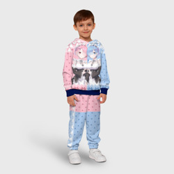 Детский костюм с толстовкой 3D Рем и Рам новогодний свитер - фото 2