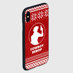 Чехол для iPhone XS Max матовый Новогодний Cowboy Bebop - фото 2