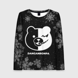 Женский лонгслив 3D Снежный Danganronpa