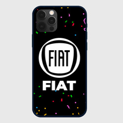 Чехол для iPhone 12 Pro Max Fiat конфети