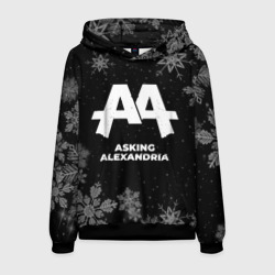 Мужская толстовка 3D Снежный Asking Alexandria