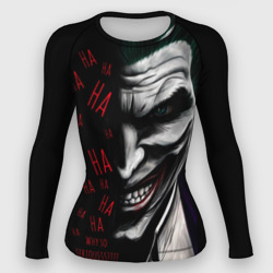 Женский рашгард 3D Joker in the dark