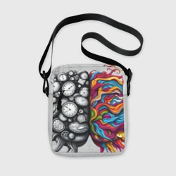 Сумка через плечо 3D Полушария мозга