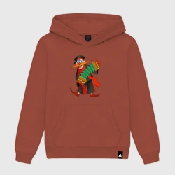 Женская толстовка хлопок Мужичок усатый из Деревня дураков - Каламбур