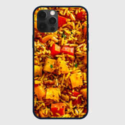 Чехол для iPhone 12 Pro Плов с овощами