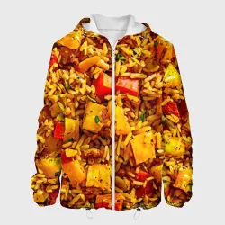 Мужская куртка 3D Плов с овощами