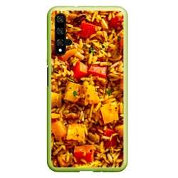 Чехол для Honor 20 Плов с овощами