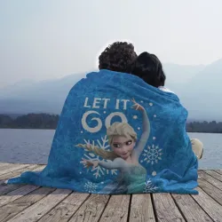 Плед 3D Эльза Холодное сердце let it go - фото 2