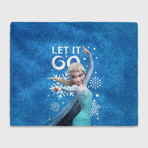 Плед 3D Эльза Холодное сердце let it go