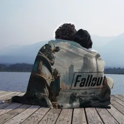 Плед 3D Fallout - brotherhood of steel armour   - фото 2
