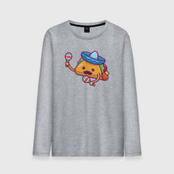 Мужской лонгслив хлопок Мексиканский такос